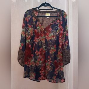Woman plus size blouse